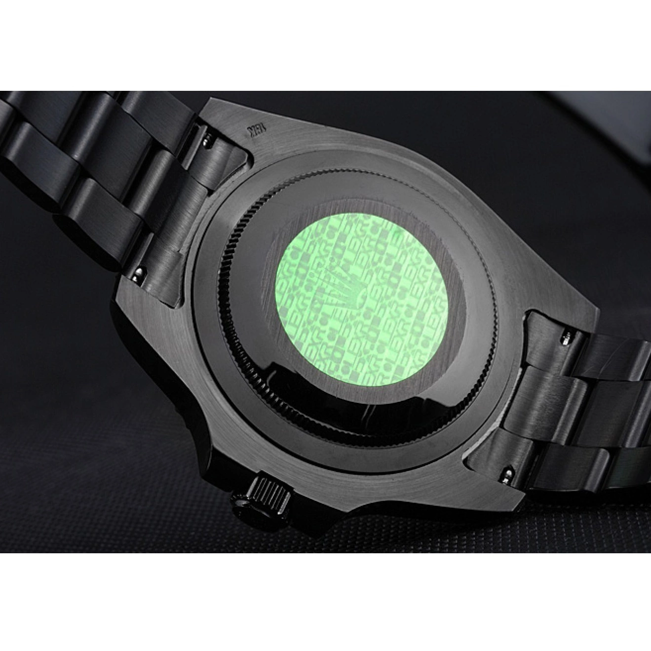 Good copy rolex watches Submariner Black 622007 Ceramic Stealth Rolex 0712